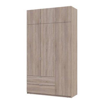 Шафа для одягу Doros Лукас Дуб Сонома 3ДСП 135х50х240 DRS-011655 (80737803)