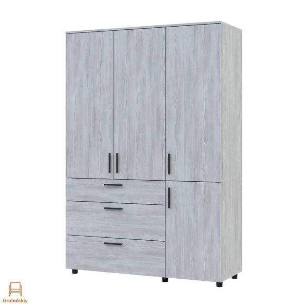 Шафа для одягу Doros Торн Сосна Натті 3 ДСП/3Ш (штанга) 135х51.6х200 (DRS-012081)