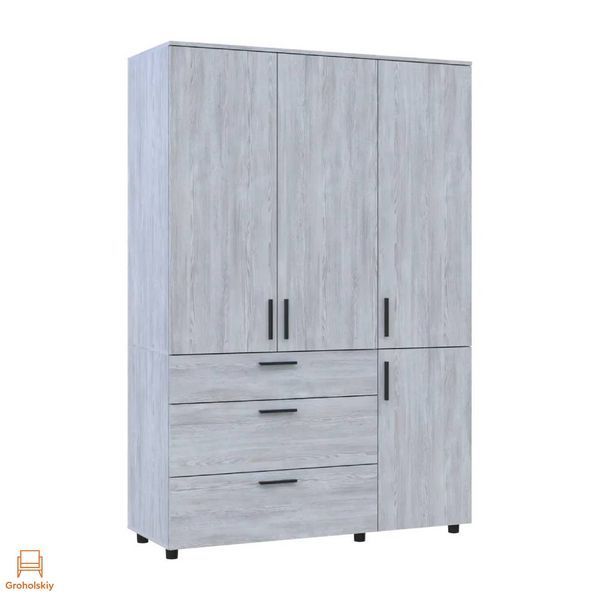 Шафа для одягу Doros Торн Сосна Натті 3 ДСП/3Ш (штанга) 135х51.6х200 (DRS-012081)