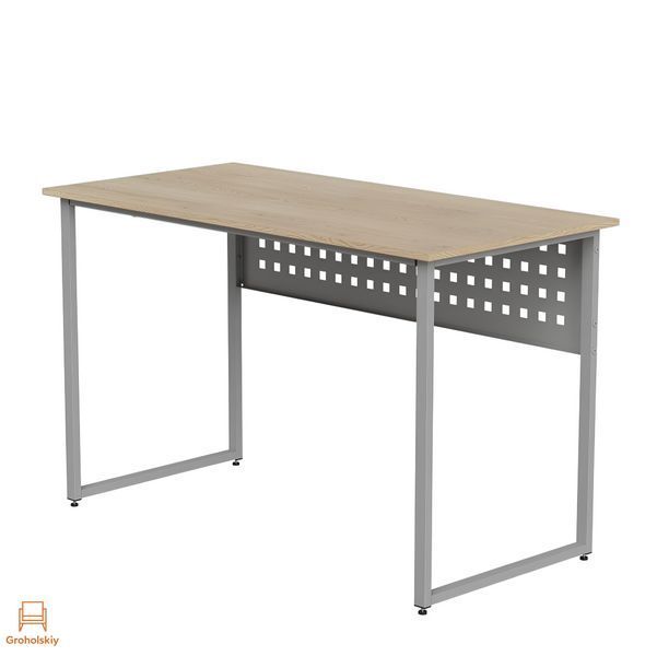 Стіл письмовий Майк Ferrum-decor 75x140x60 Сірий метал ДСП Дуб Кремона Торро 16 мм (FRD-108347)