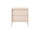 Тумба приліжкова Perfect Home Сенсо / Senso 2S/53 з 2 шухлядами Беж (PFH-092035)