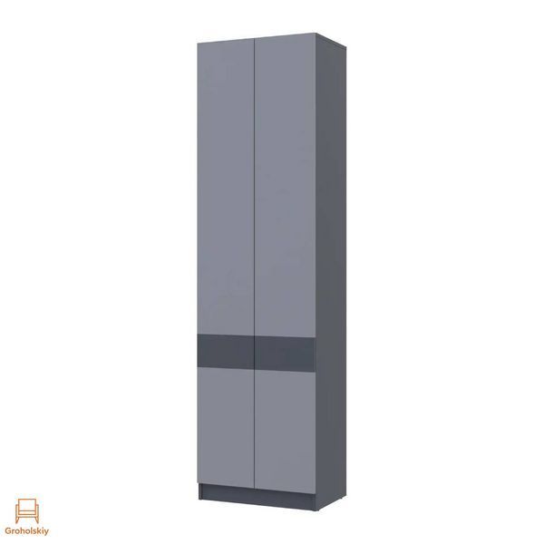 Шафа для одягу Doros Сола Графіт / Сірий 60х40х215 DRS-011744 (44900341)