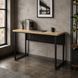 Стол письменный Майк Ferrum-decor 75x140x60 Черный металл ДСП Дуб Кремона Торро 32 мм (FRD-108348)