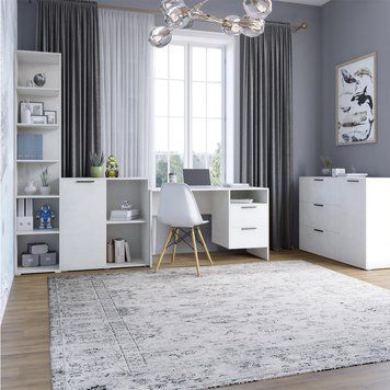 Гарнітур для кімнати LION Краш Бетон style з 4 елементів (LION-044176), Бетон Style