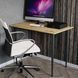 Універсальний стіл Prime Ferrum-decor 750x1400x600 Чорний метал ДСП Дуб Артизан 16 мм (FRD-107648)