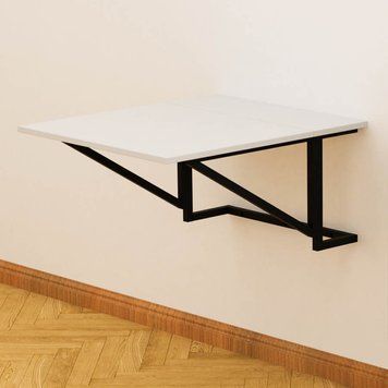 Раскладной стол Александр 1 Ferrum-decor 750х600х700 белый