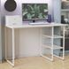 Письмовий стіл Ferrum-decor Кевін 75x120x60 білий ДСП Біле 16мм (FRD-101249)