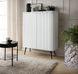 Комод Perfect Home Зова/Zova 2-дверный с черными ножками K103 Белый (PFH-091285)