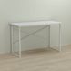 Письмовий стіл Ferrum-decor Дейв 76x140x70 білий ДСП Біле 32мм (FRD-102191)