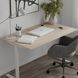 Стол письменный Space Ferrum-decor 750x1000x600 Белый металл ДСП Дуб Сан-Марино 16 мм (FRD-107852)