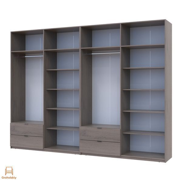 Комплект шаф для одягу Doros Лукас (2 шт.) 320х50х240 см Канноло (DRS-011857)