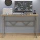 Письмовий стіл Ferrum-decor Райан 75x100x60 сірий ДСП Дуб Сонома 16мм (FRD-101592)