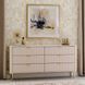 Комод Perfect Home Ланте / Lante з 6 шухлядами і золотими ніжками 6S/163 Беж (PFH-091105)