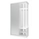 Прихожая с зеркалом Doros City One Door 110х45х210 см Белый (DRS-011404)