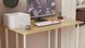 Комп'ютерний стіл Ferrum-decor Ханна 75x100x70 білий ДСП Дуб Артизан 32мм (FRD-106209)