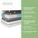 Матрас ортопедический ТМ Ismart Koala Coco 160х190 см пружинный (ISM-051092)