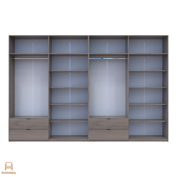 Комплект шаф для одягу Doros Лукас (2 шт.) 360х50х240 см Канноло (DRS-011859)