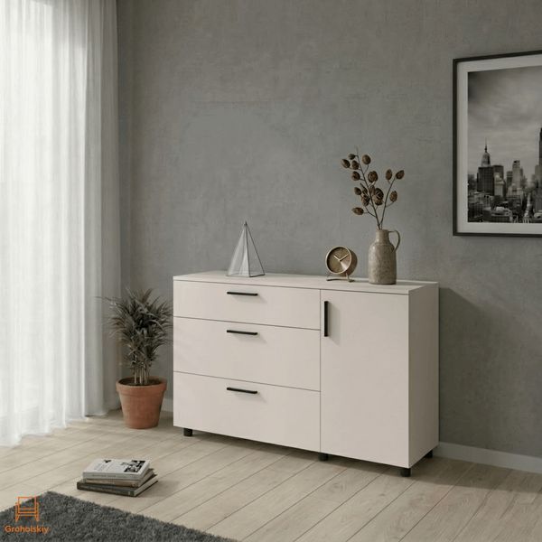 Комод Doros Торн Кашемір 3Ш/1Д 135х51.6х80